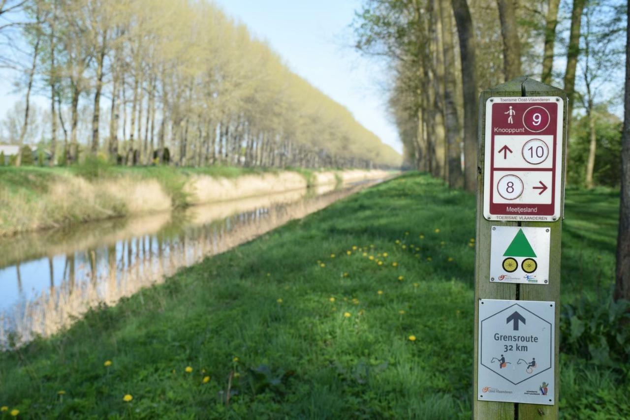 Zente Villa Sint-Laureins Kültér fotó